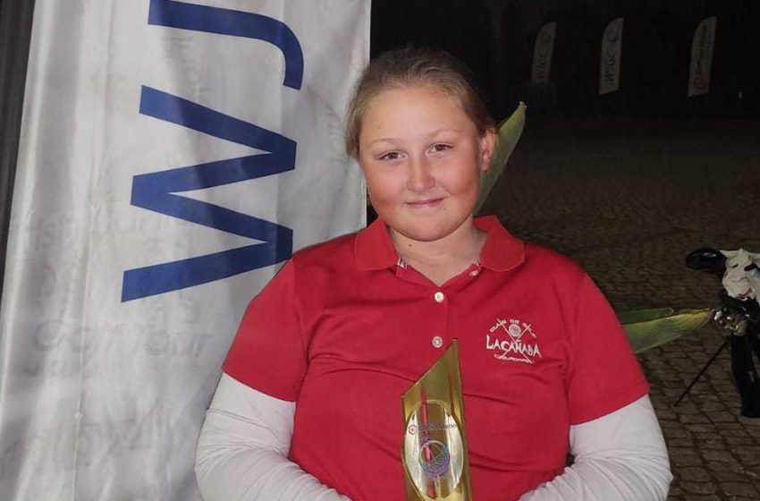  Sofía Gamilla, de La Cañada, campeona en el World Junior Golf Championship