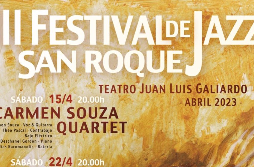  Este sábado se inicia el III Festival de Jazz San Roque con el Carmen Souza Quartet
