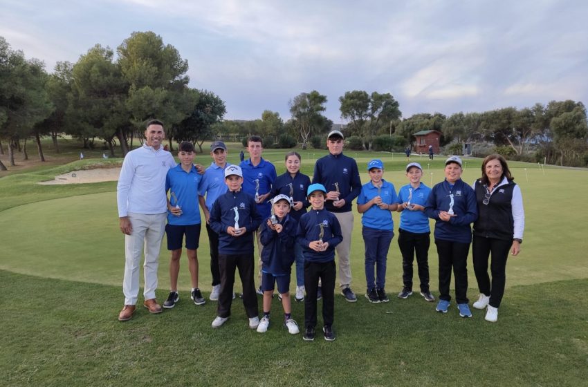 90 alumnos de la escuela de golf de La Cañada participan en la Copa Presidenta Juvenil